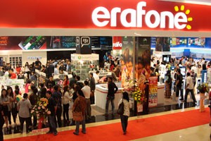 Erafone adalah retailer ponsel dan tablet di Indonesia yang menyediakan