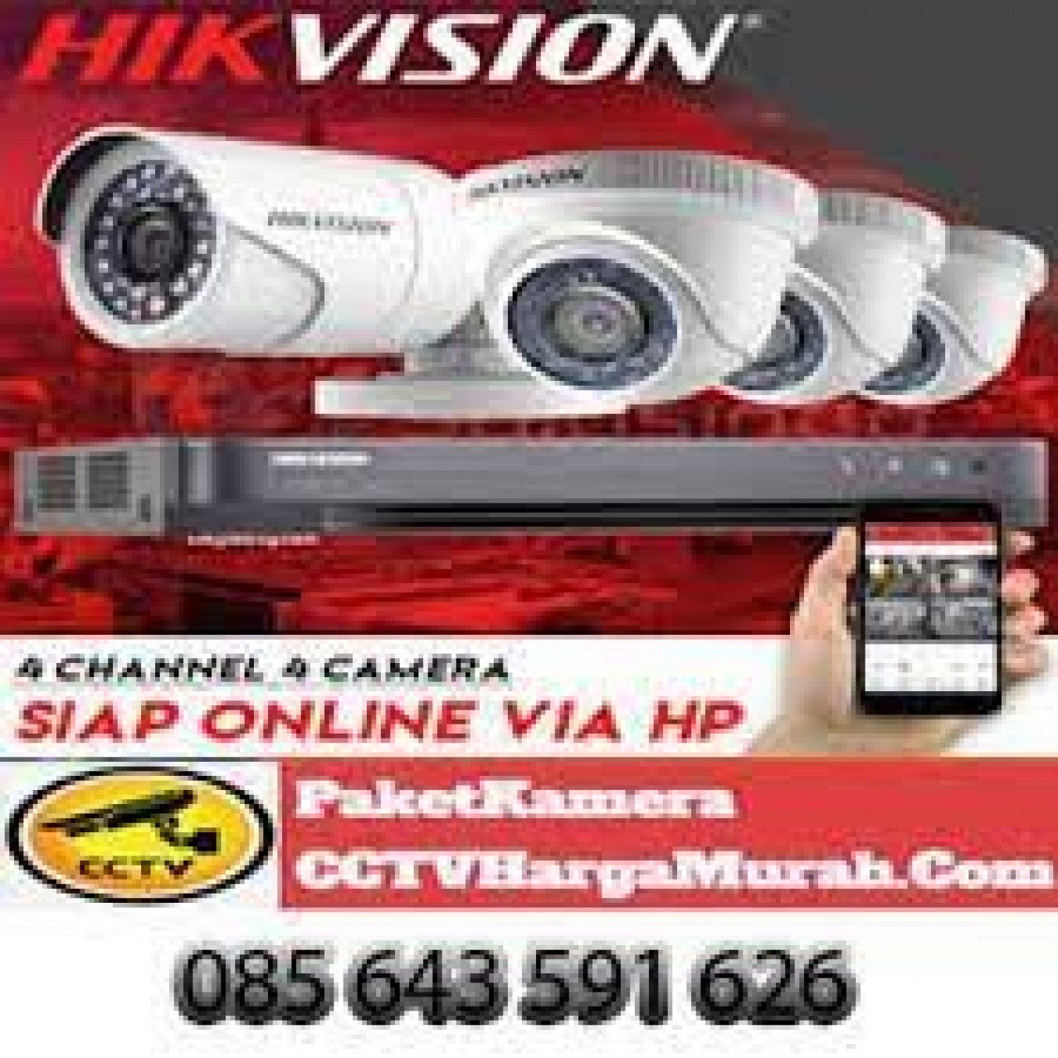 Pasang CCTV UNGARAN, Harga Jasa Mulai 1 Jutaan 085643591626
