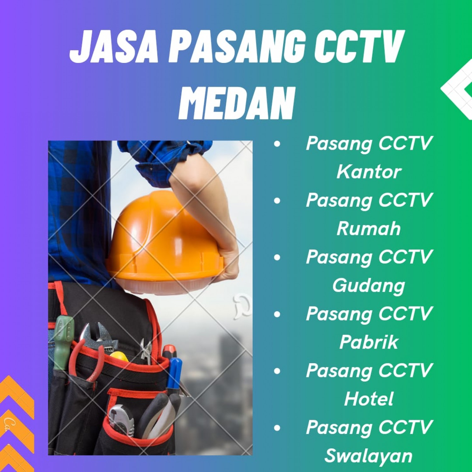Jasa Pasang CCTV Medan Petisah