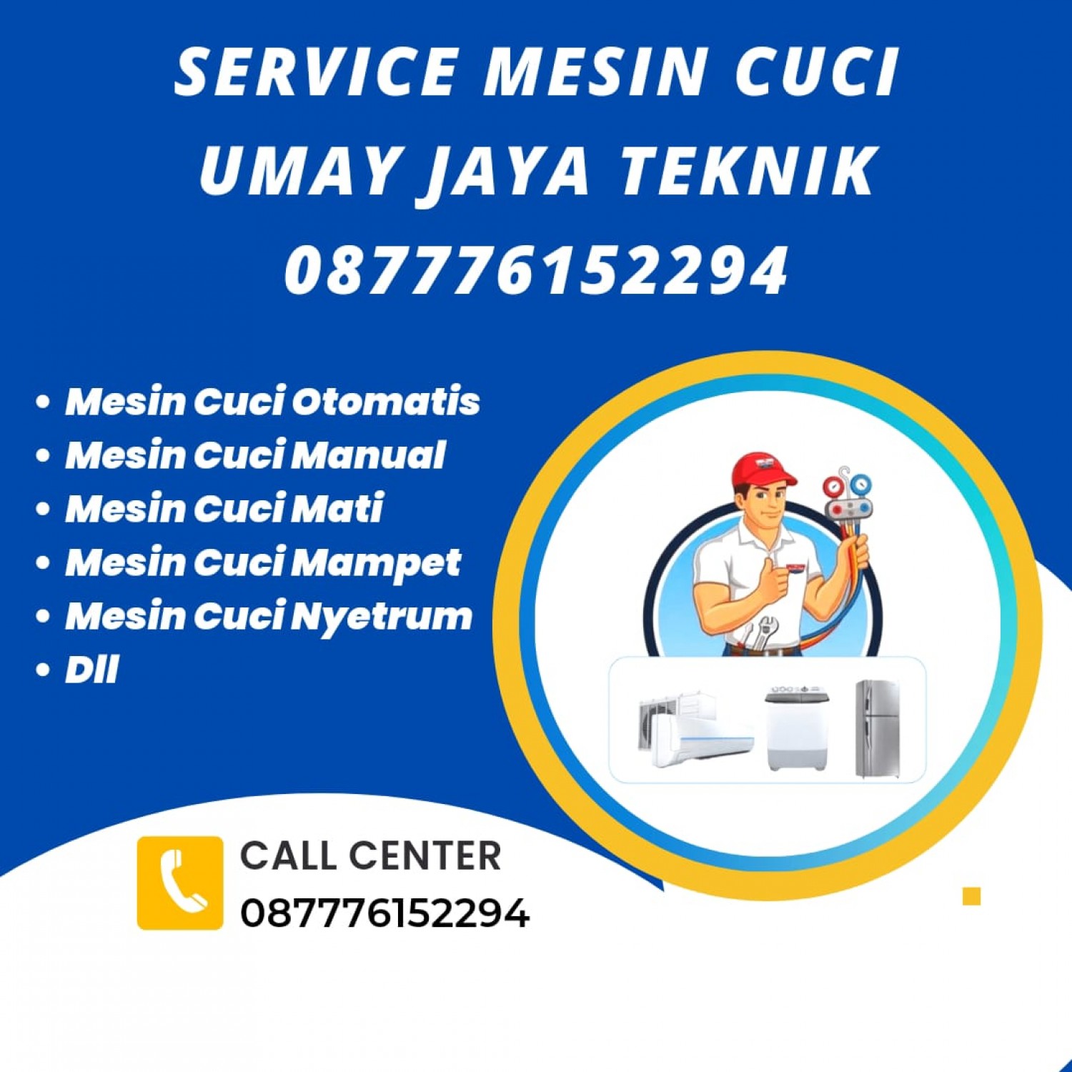 Service Mesin Cuci Pemalang