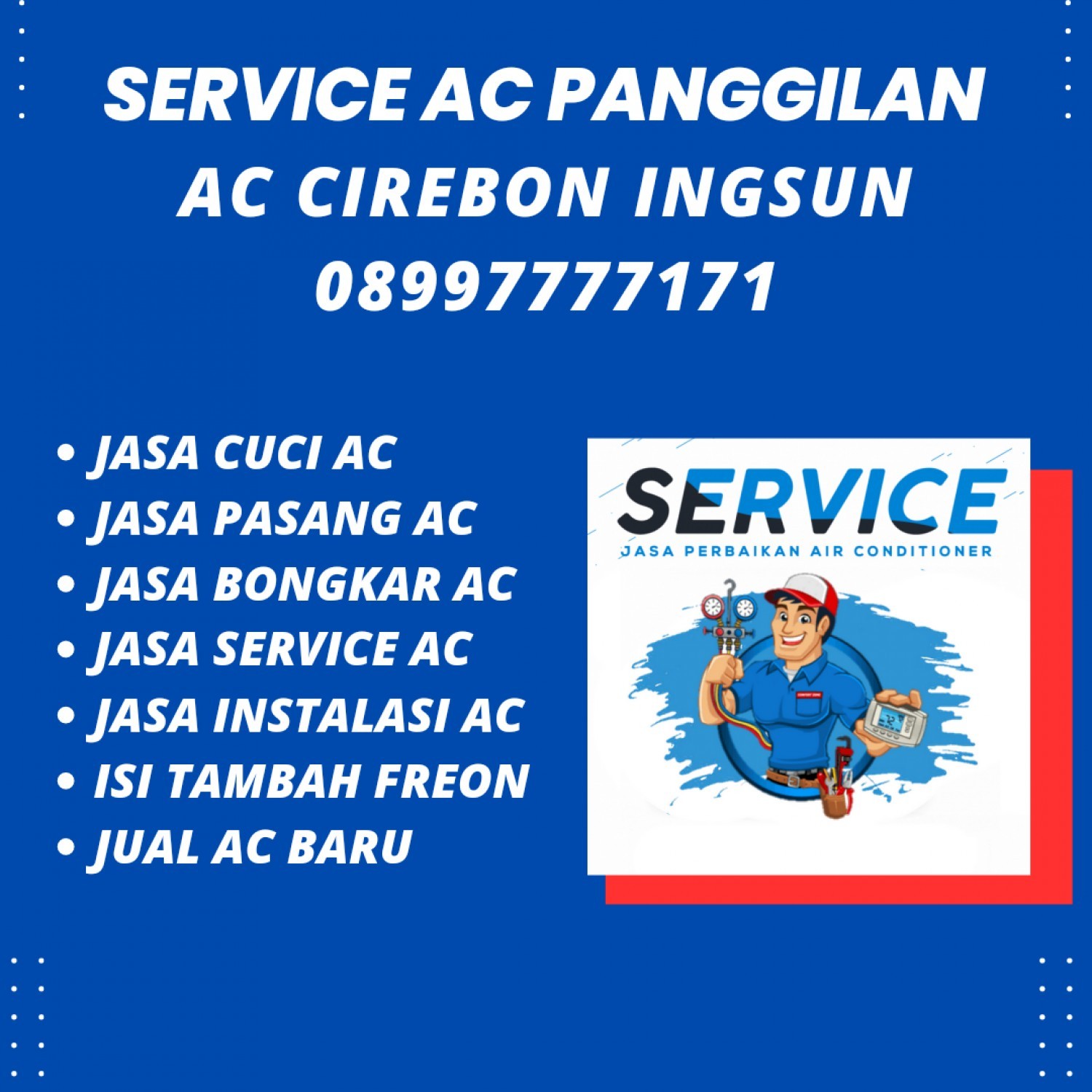 Service AC Cirebon Utara