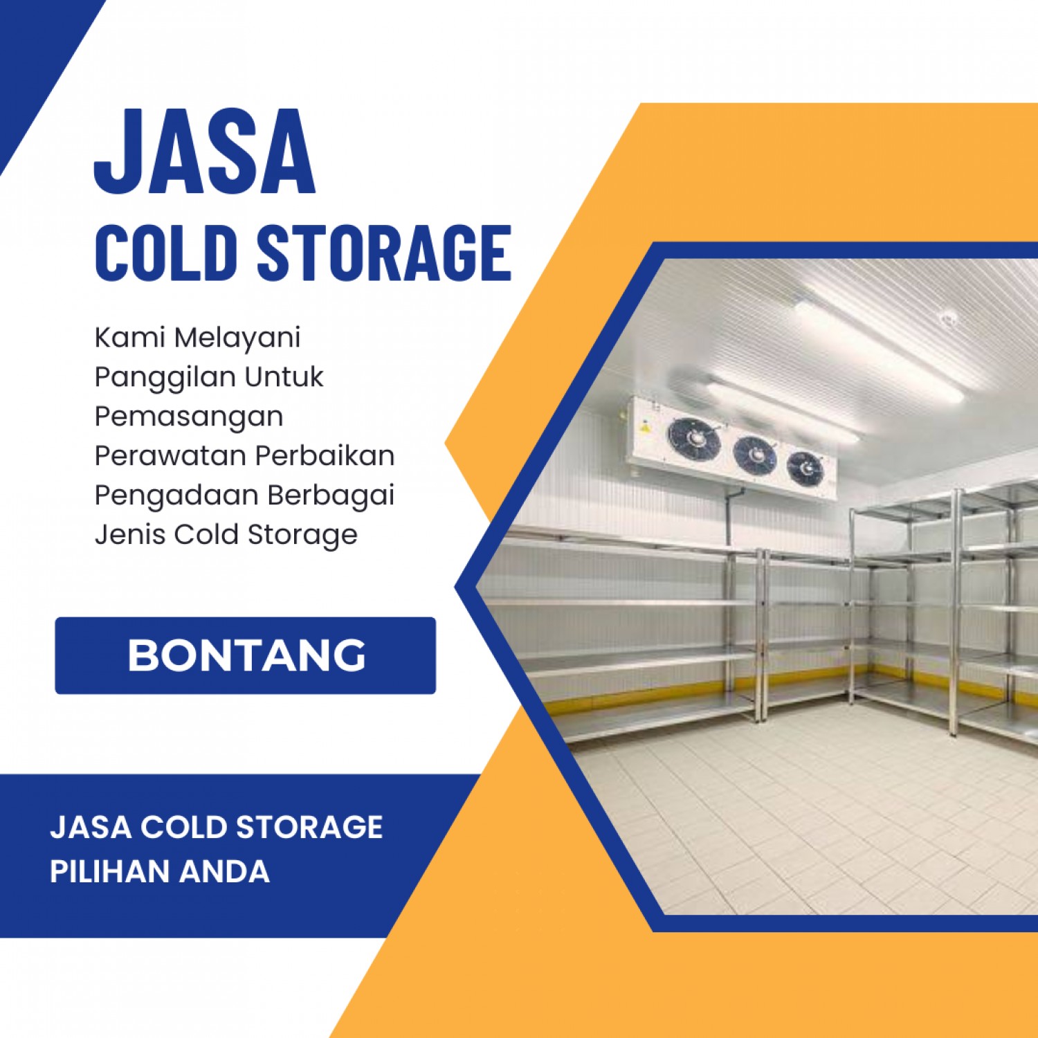 Jasa Perakitan Cold Storage Bontang