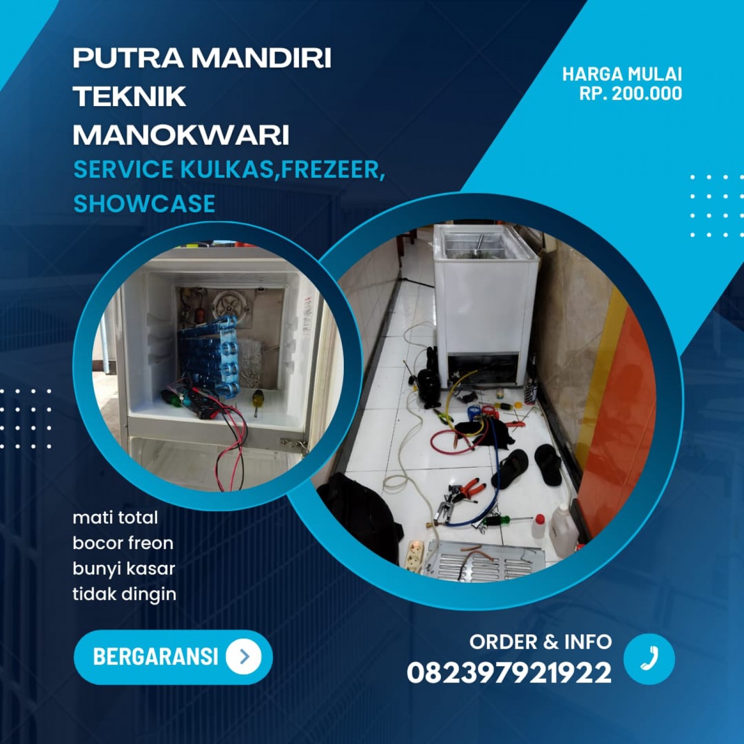 Service AC Bakaro Manokwari Timur