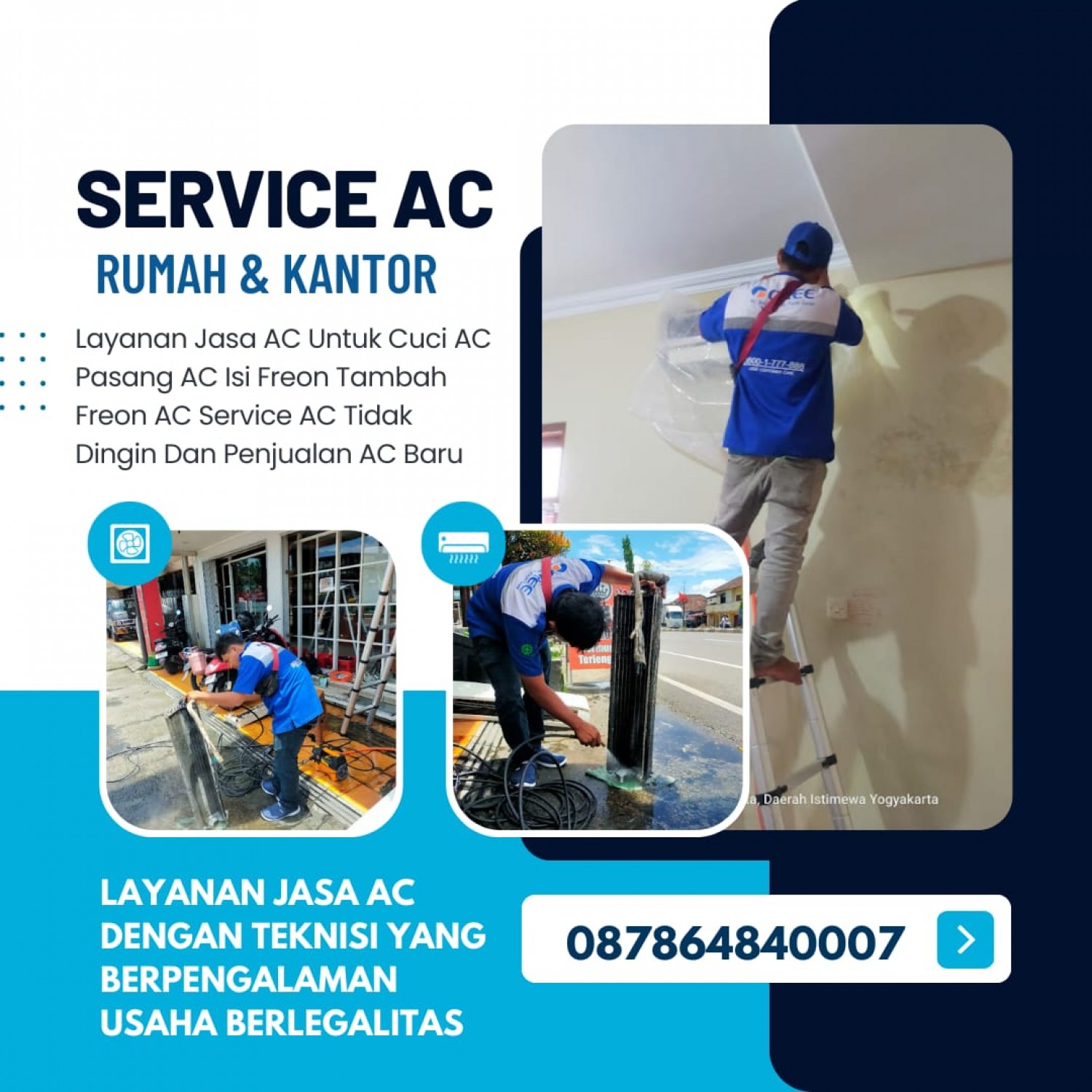 Jasa Service AC Ngampilan Yogyakarta