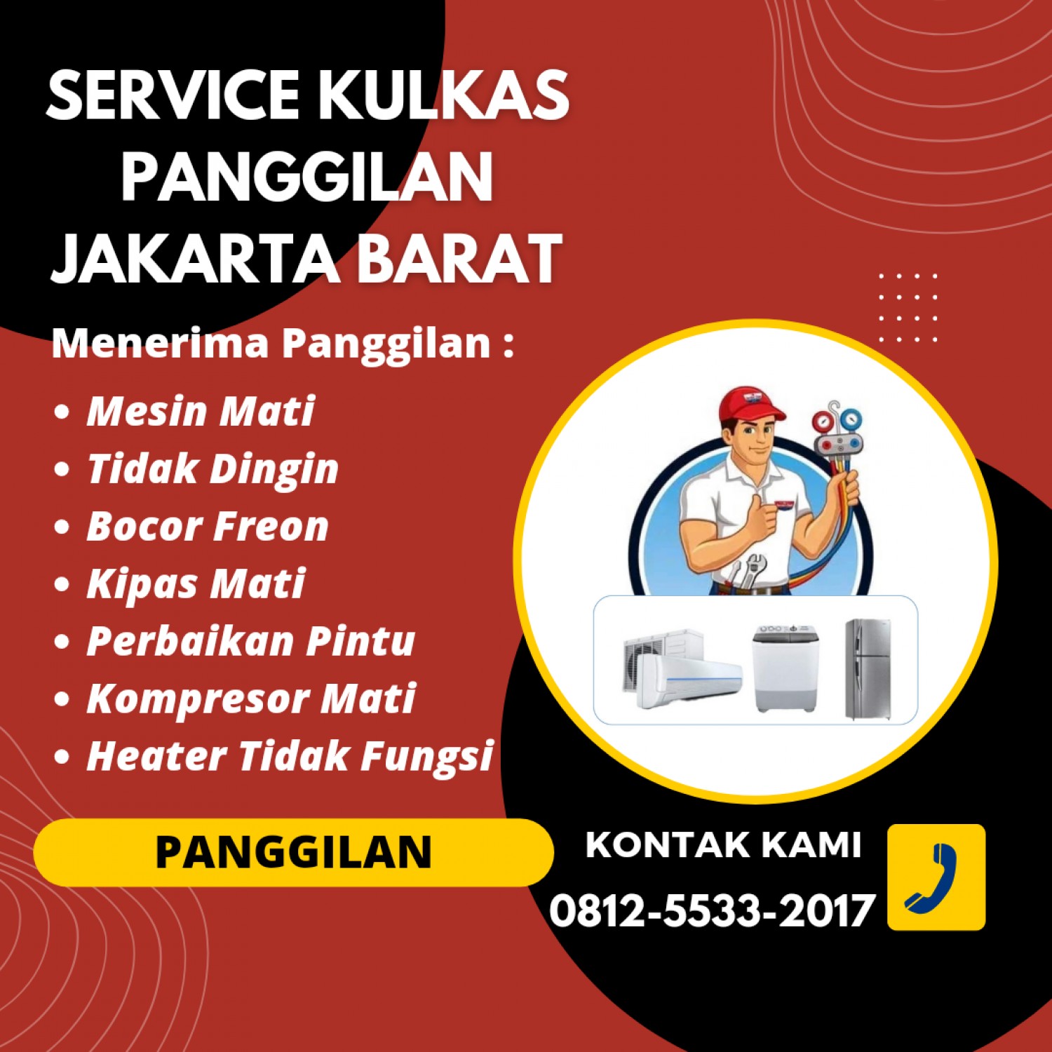 Service Kulkas Panggilan Taman Sari