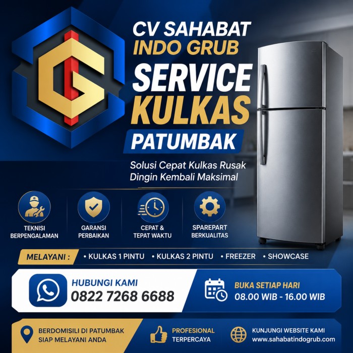 Service Kulkas Dekat Patumbak