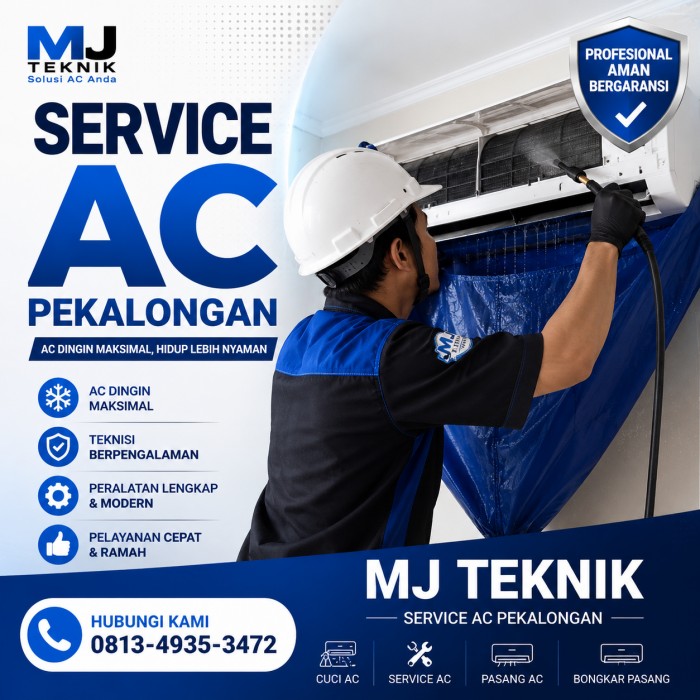 Cuci AC Rumah Pekalongan