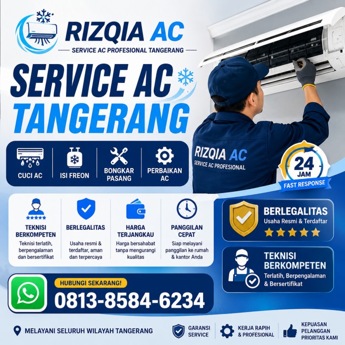 Service AC BSD Bergaransi
