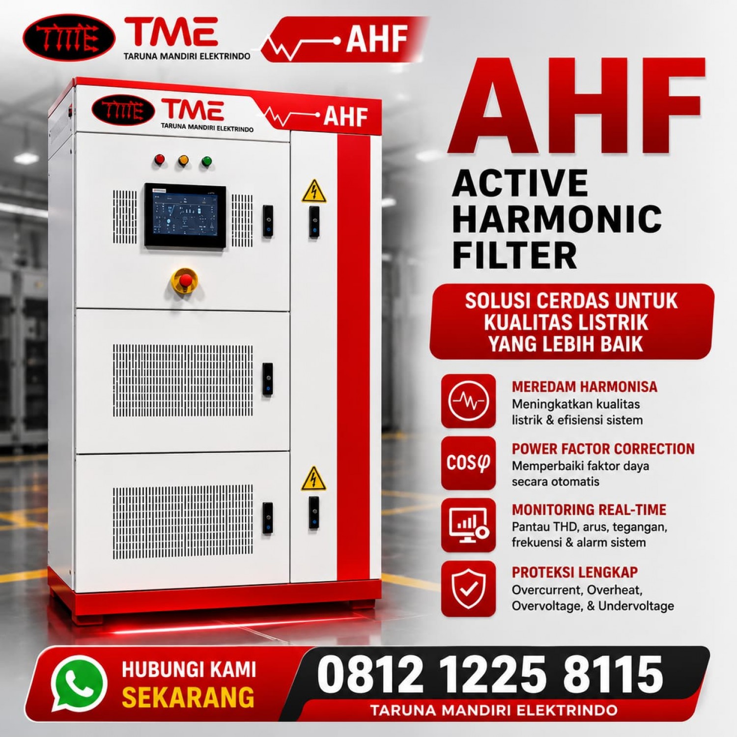 Panel Active Harmonic Filter Bandar Lampung