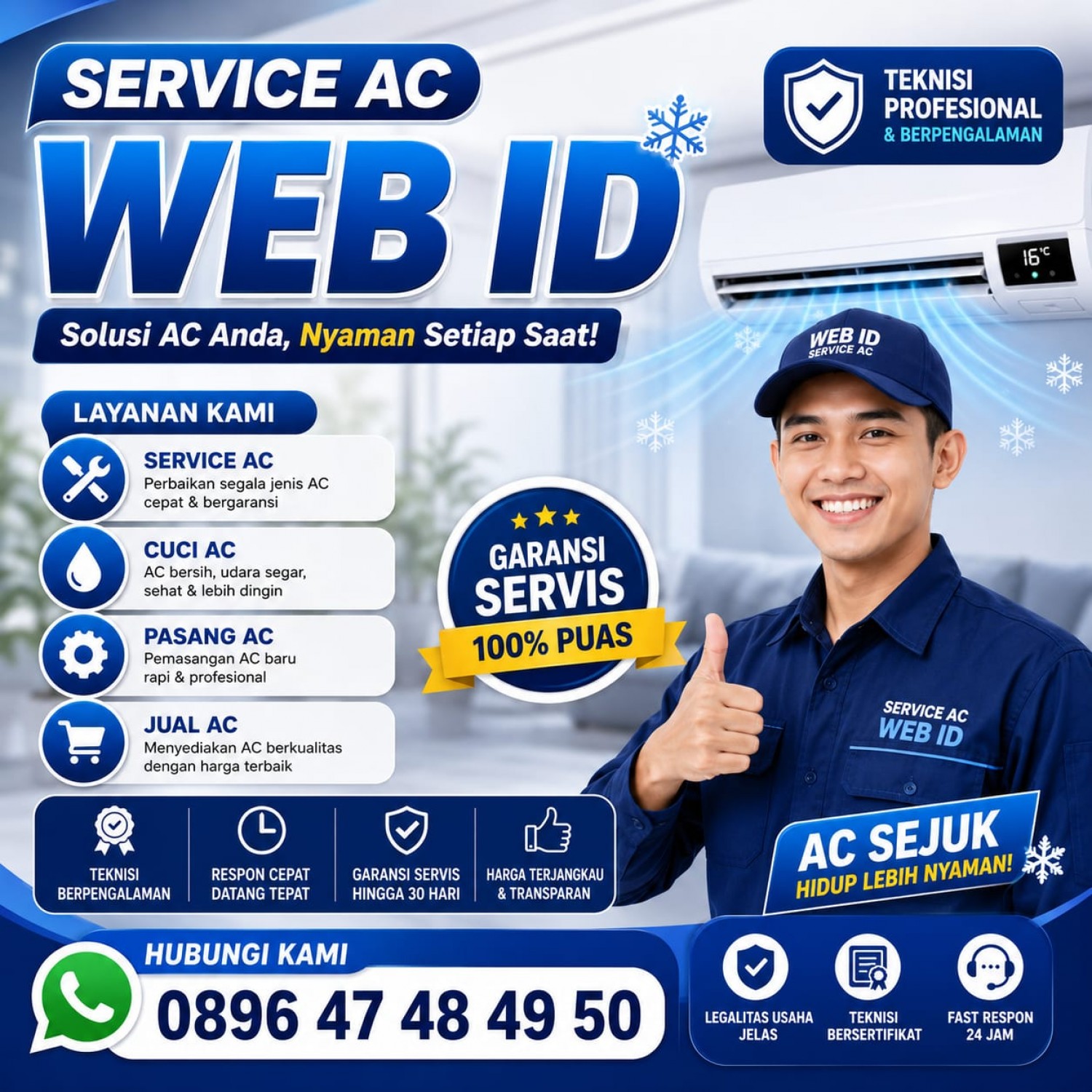 Service AC Rambung Timur Kota Binjai