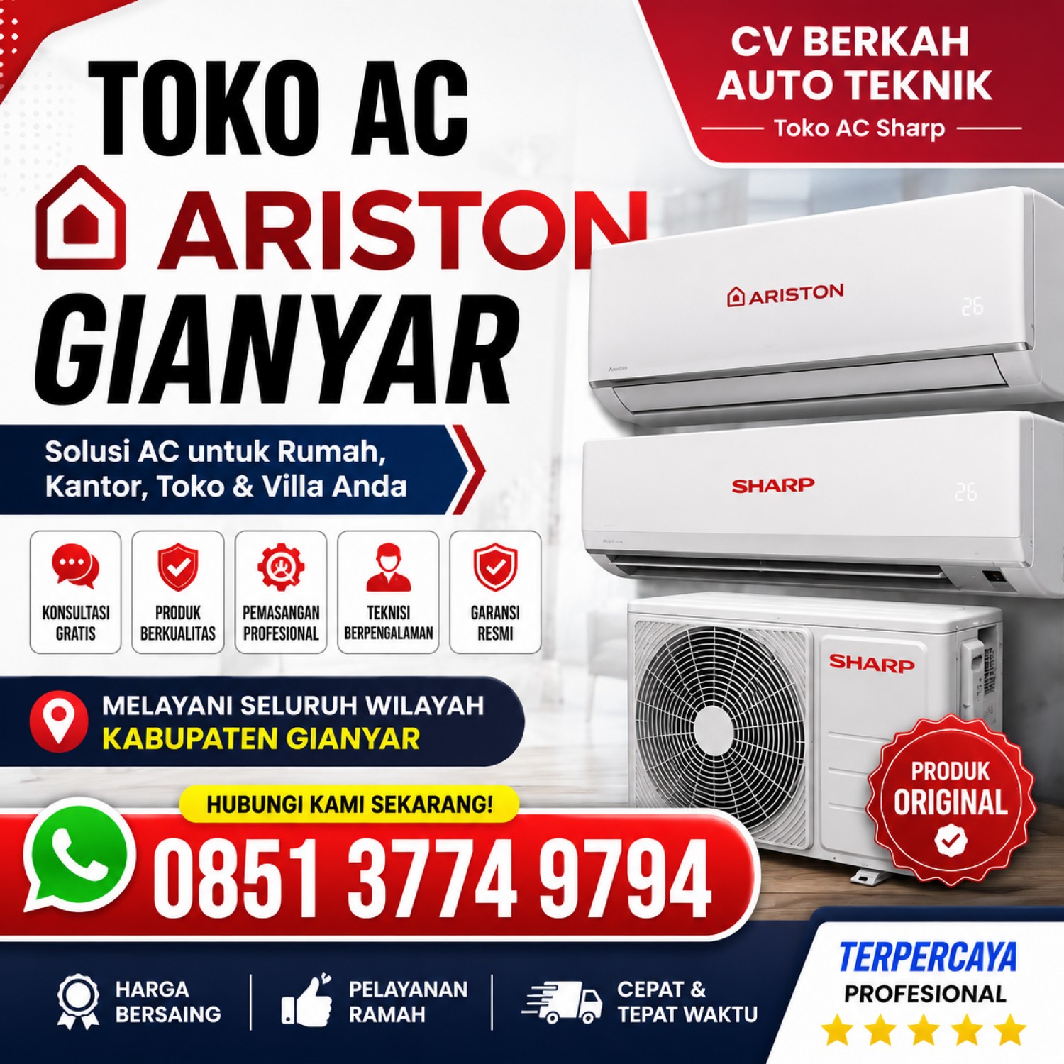 AC Ariston 2PK Gianyar