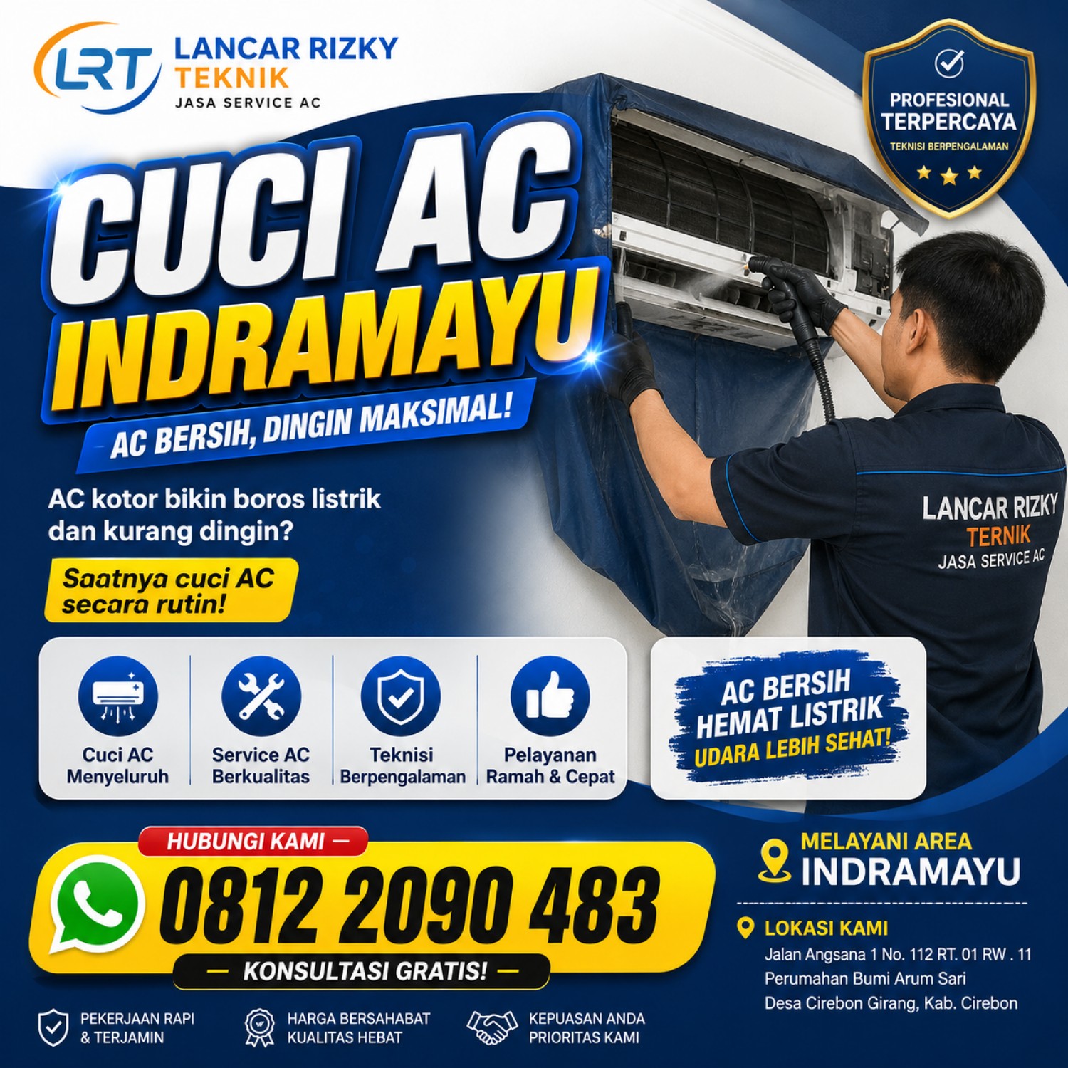 Cuci AC Indramayu