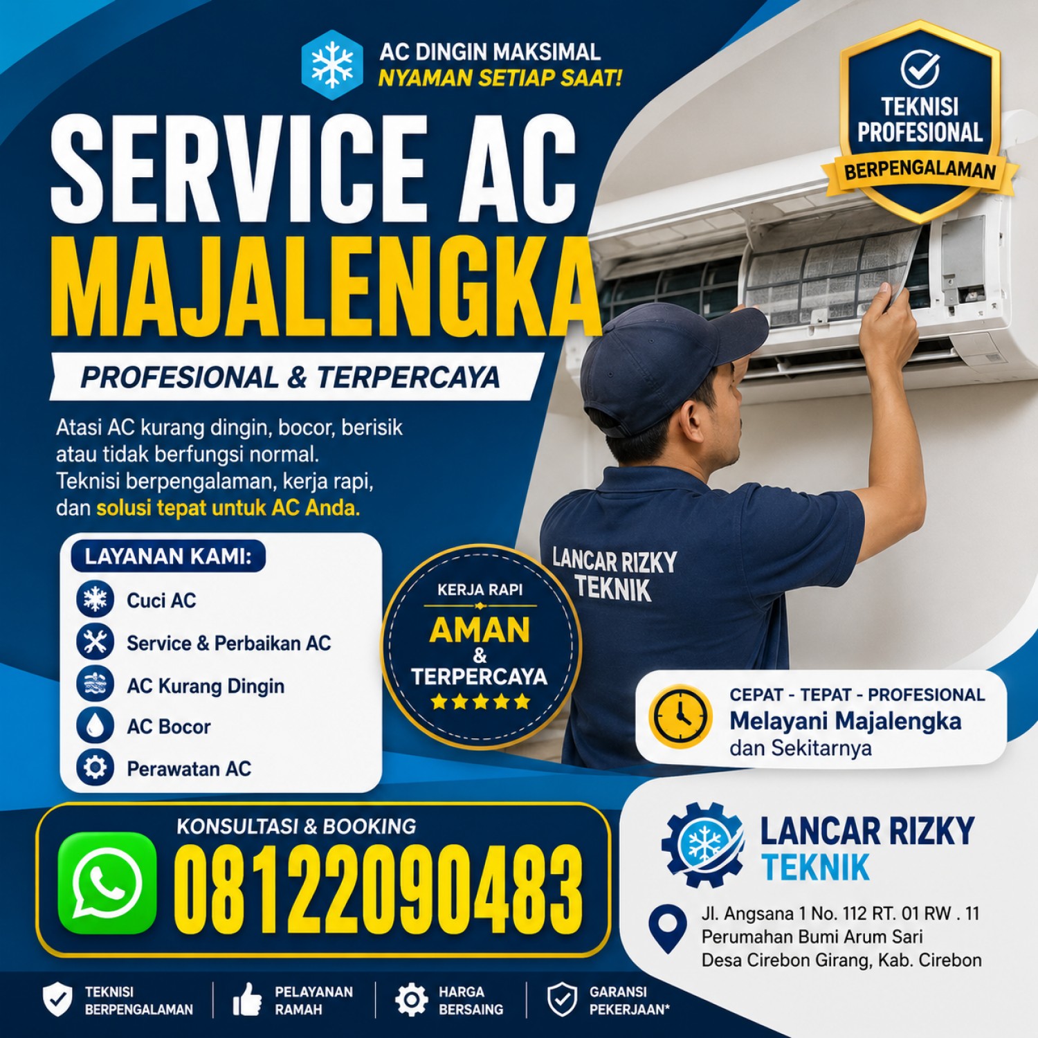 Service AC Majalengka