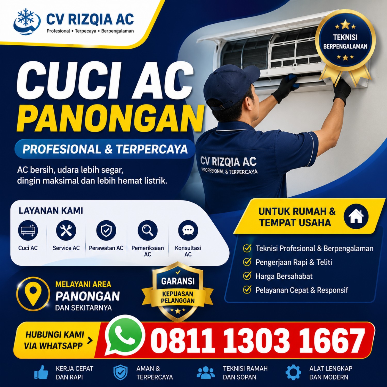 Cuci AC Panongan