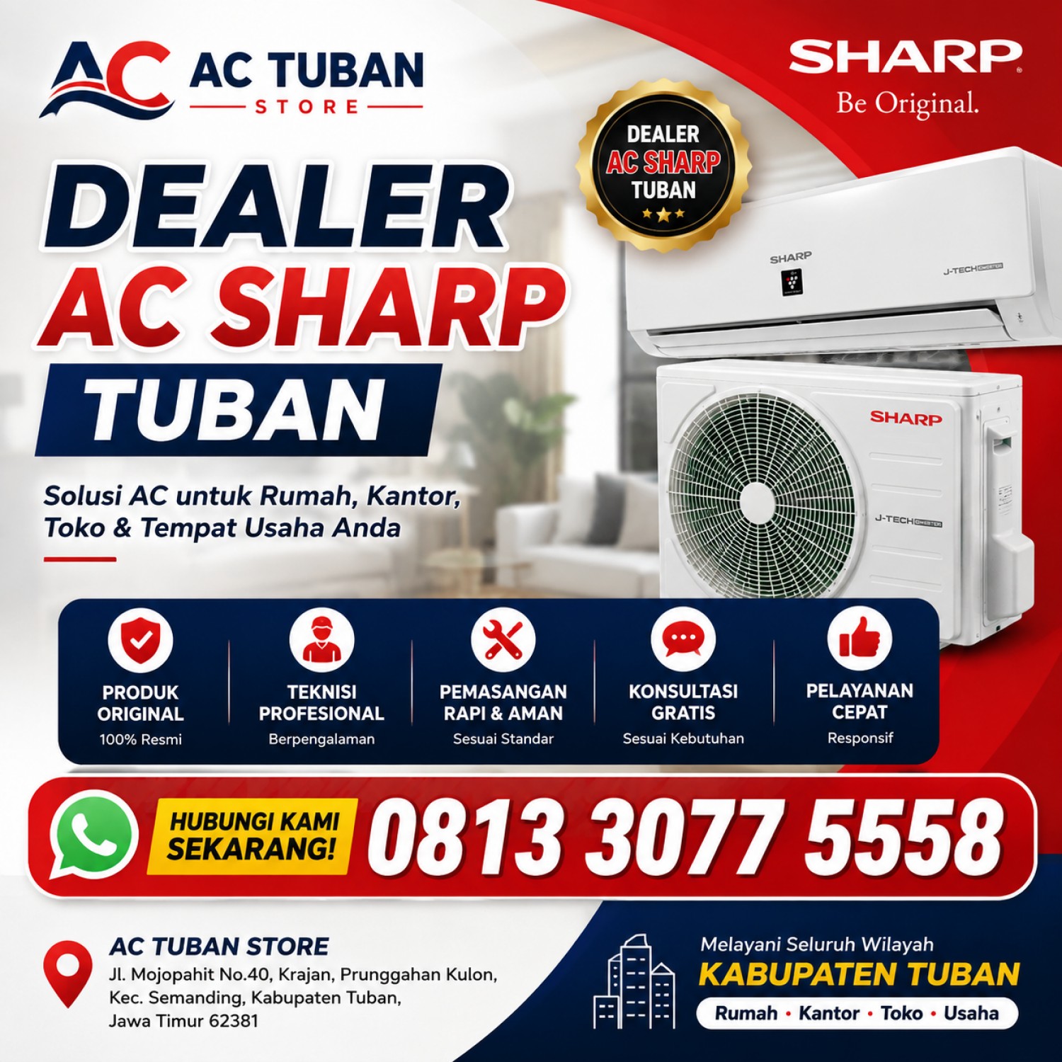 Dealer AC Sharp Tuban