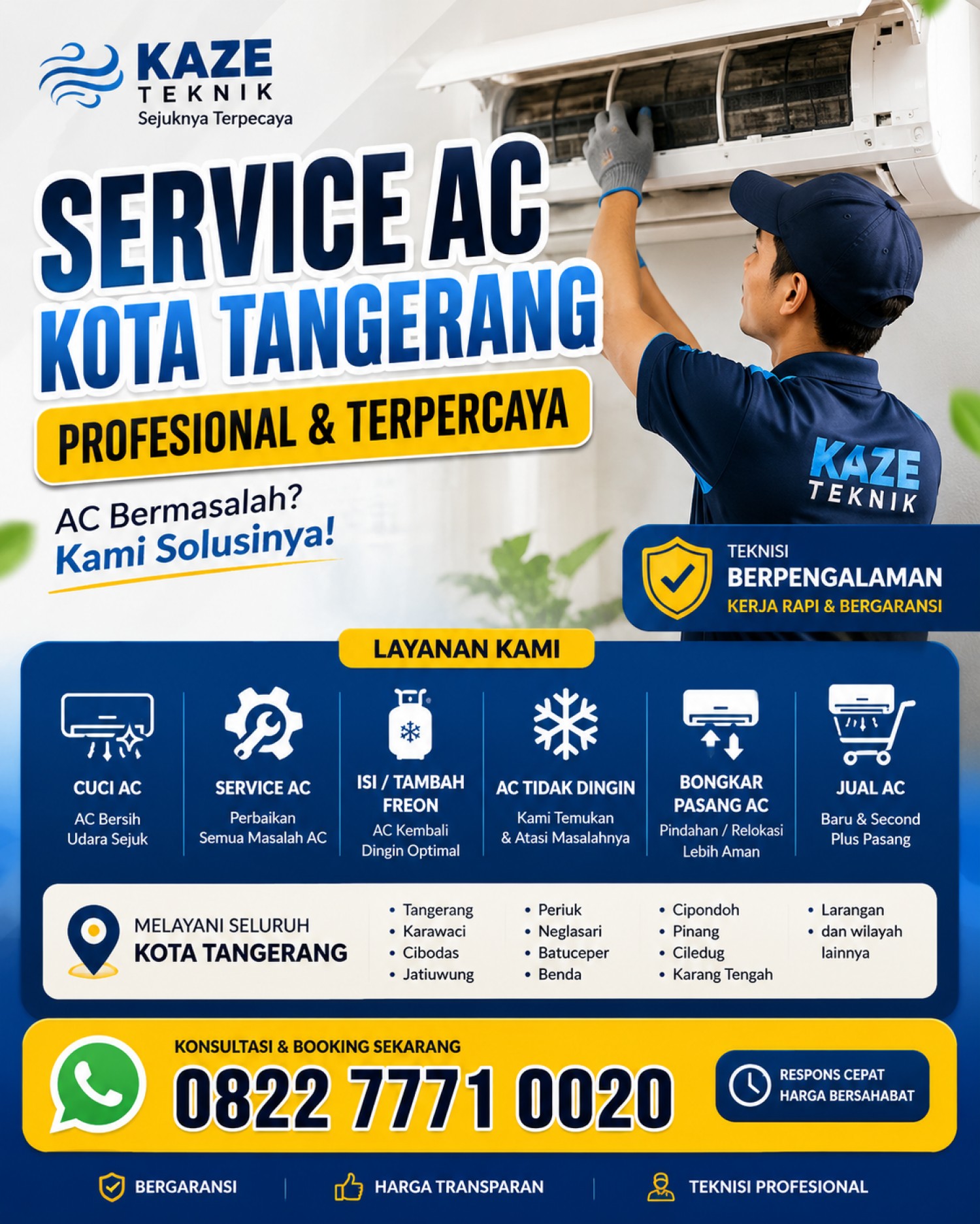 Service AC Kota Tangerang