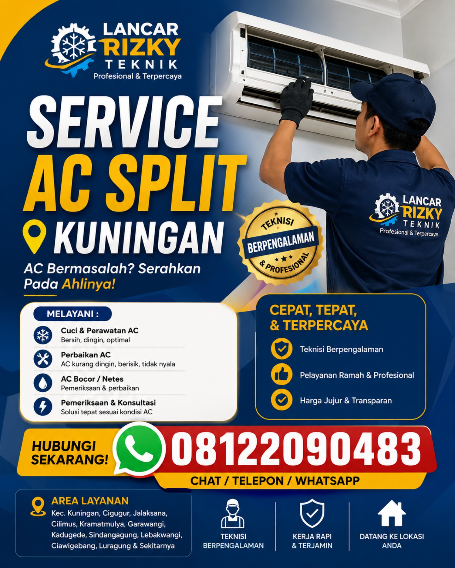 Service AC Split Kuningan