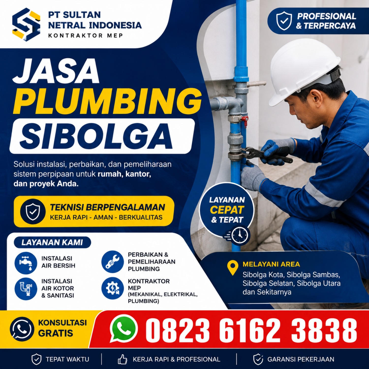 Jasa Plumbing Sibolga