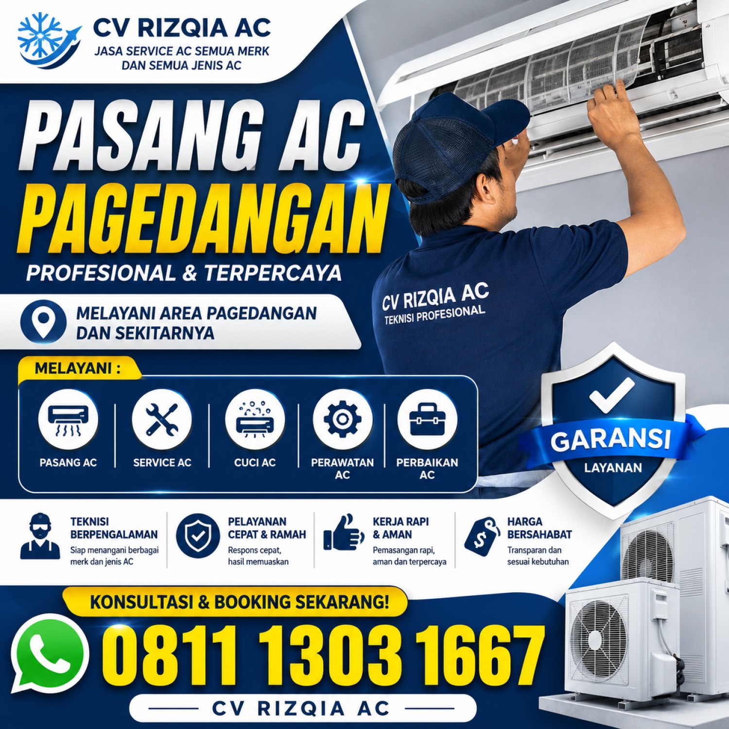Pasang AC Pagedangan