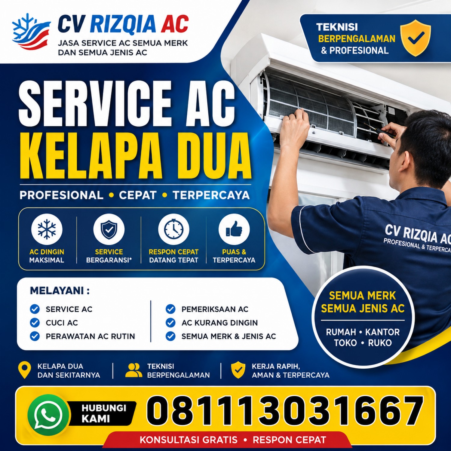 Service AC Kelapa Dua