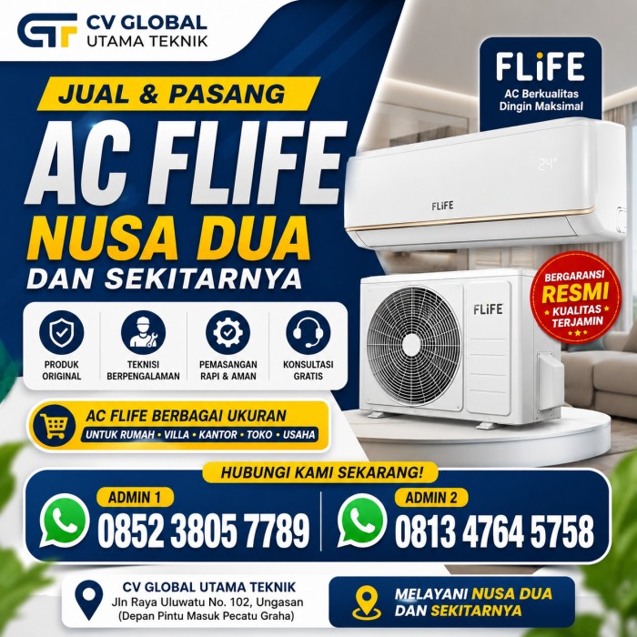 Jual AC Flife Nusa Dua