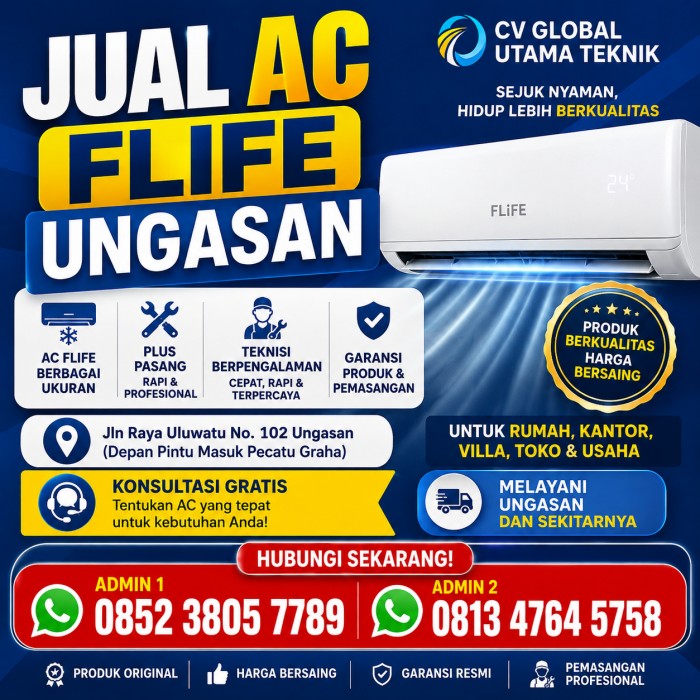 Jual AC Flife Ungasan