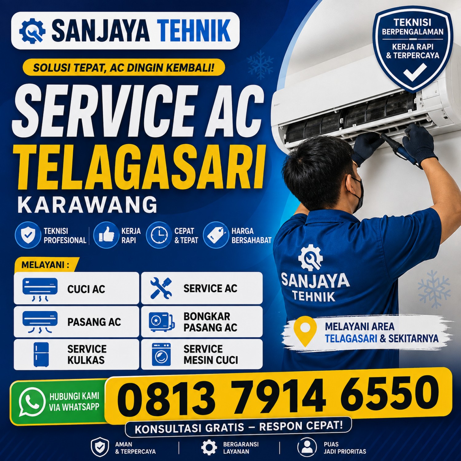Service AC Telagasari