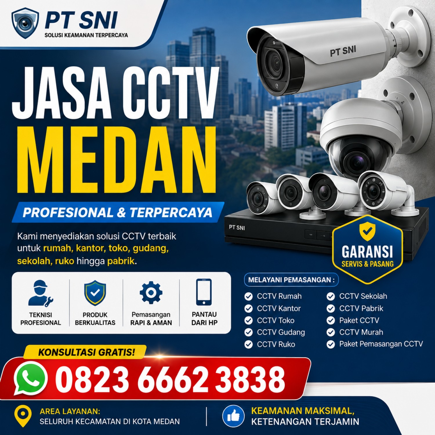 Jasa CCTV Medan