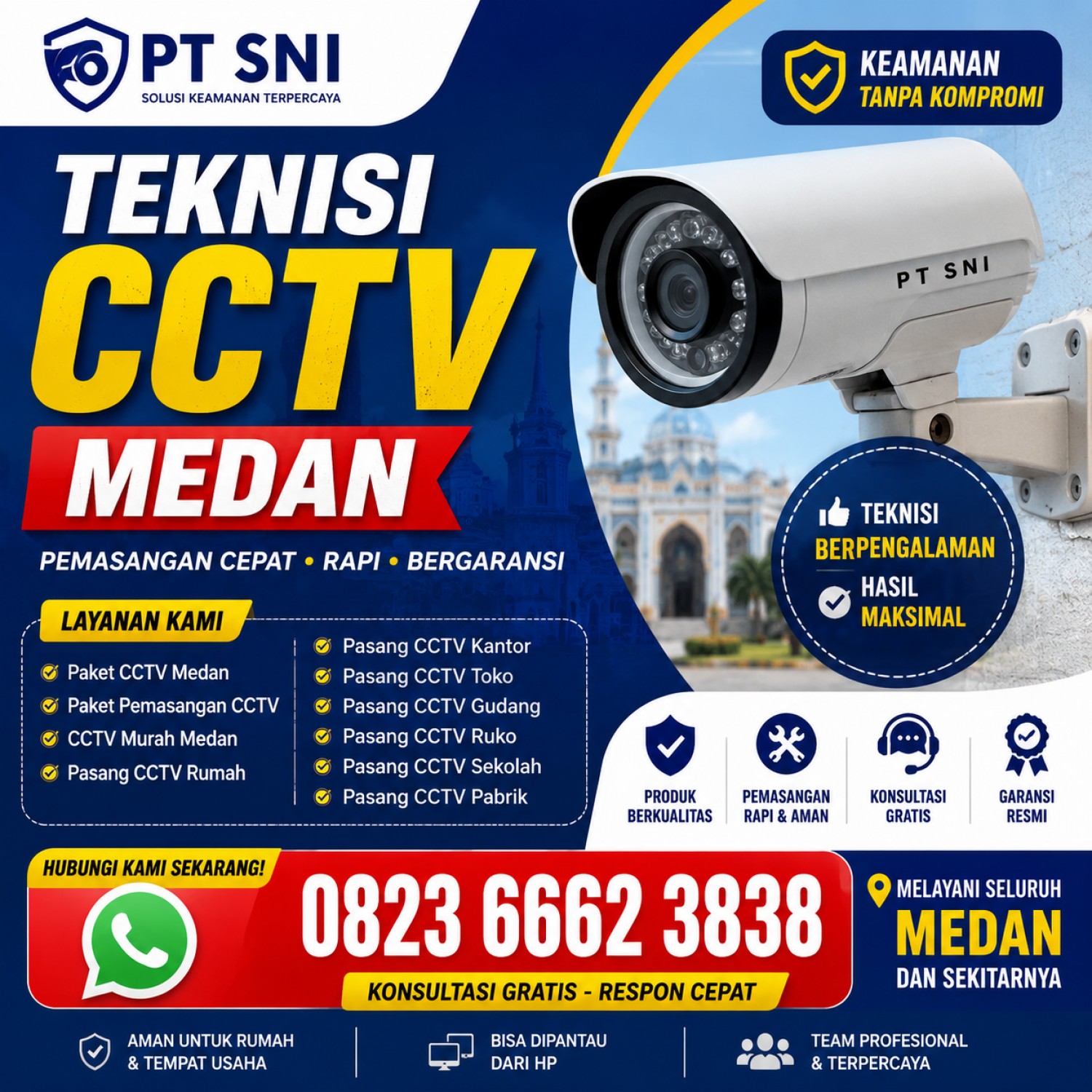 Teknisi CCTV Medan
