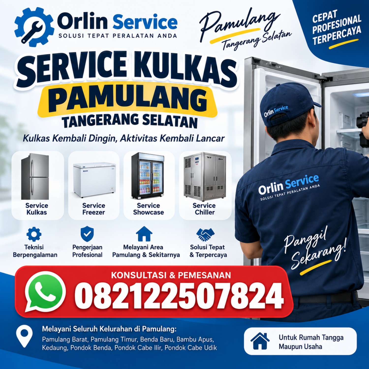 Service Kulkas Pamulang Tangerang Selatan