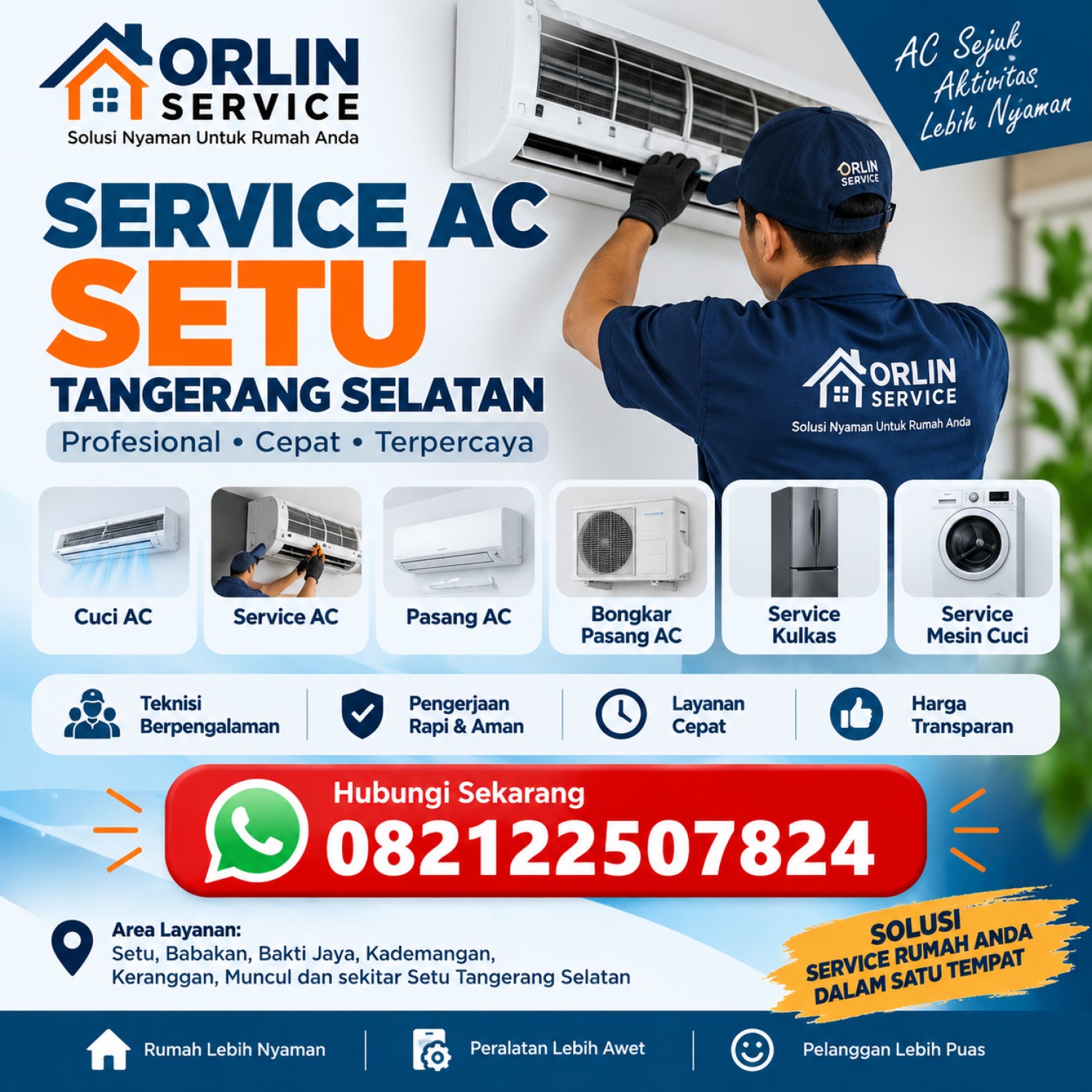 Service AC Setu Tangerang Selatan