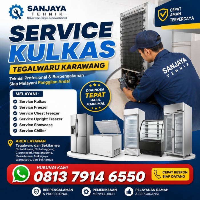 Service Kulkas Tegalwaru Karawang