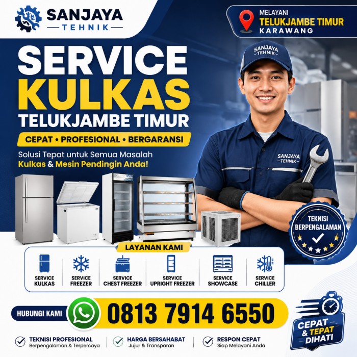 Service Kulkas Telukjambe Timur