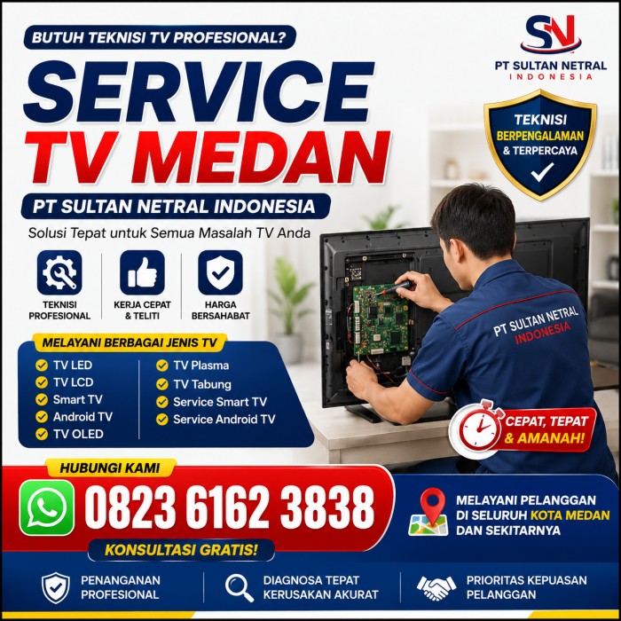 Service TV Medan