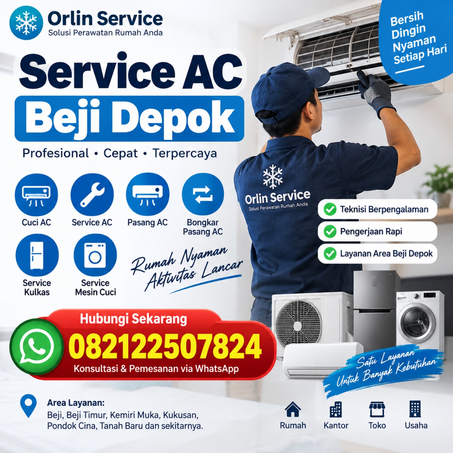 Service AC Beji Depok