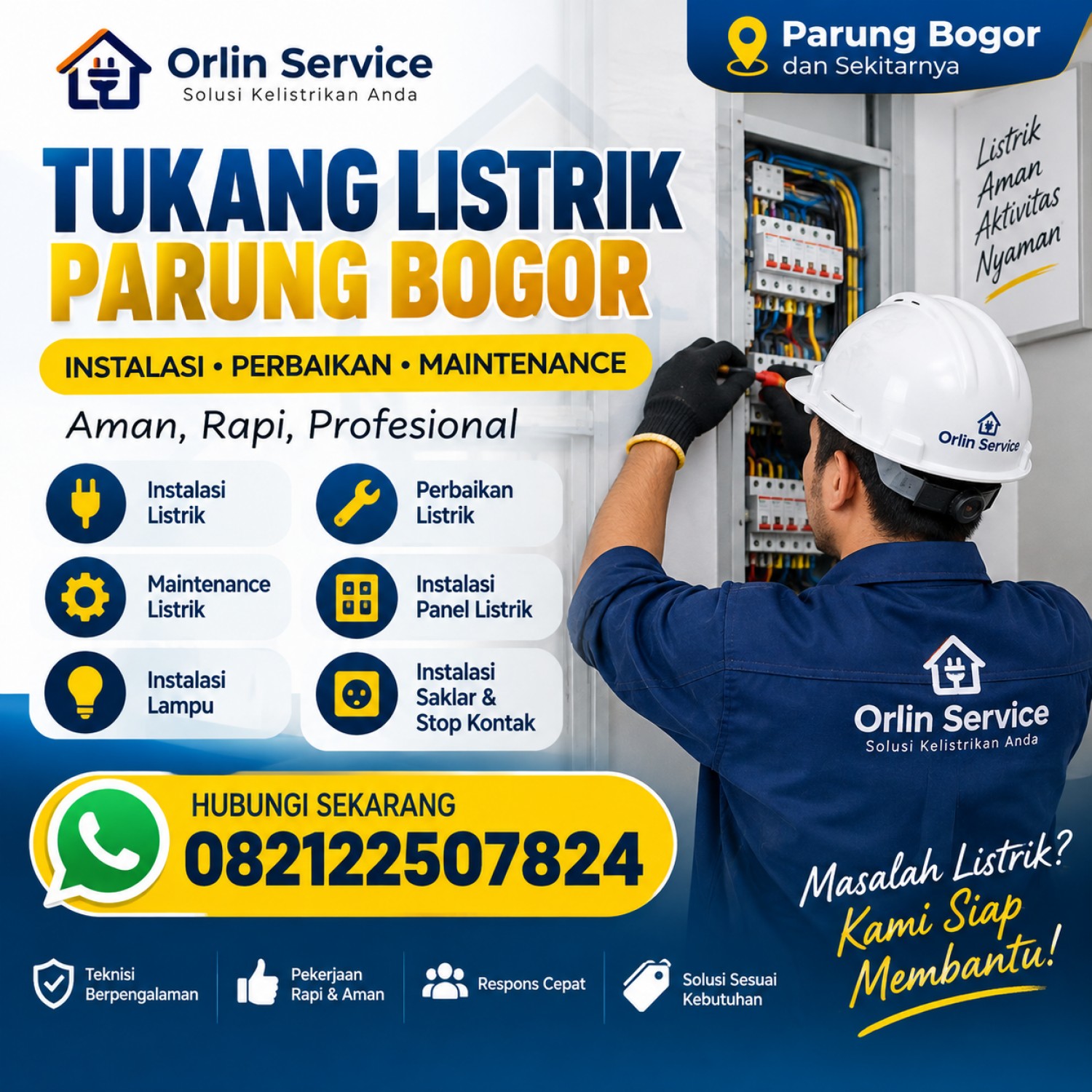 Tukang Listrik Parung Bogor