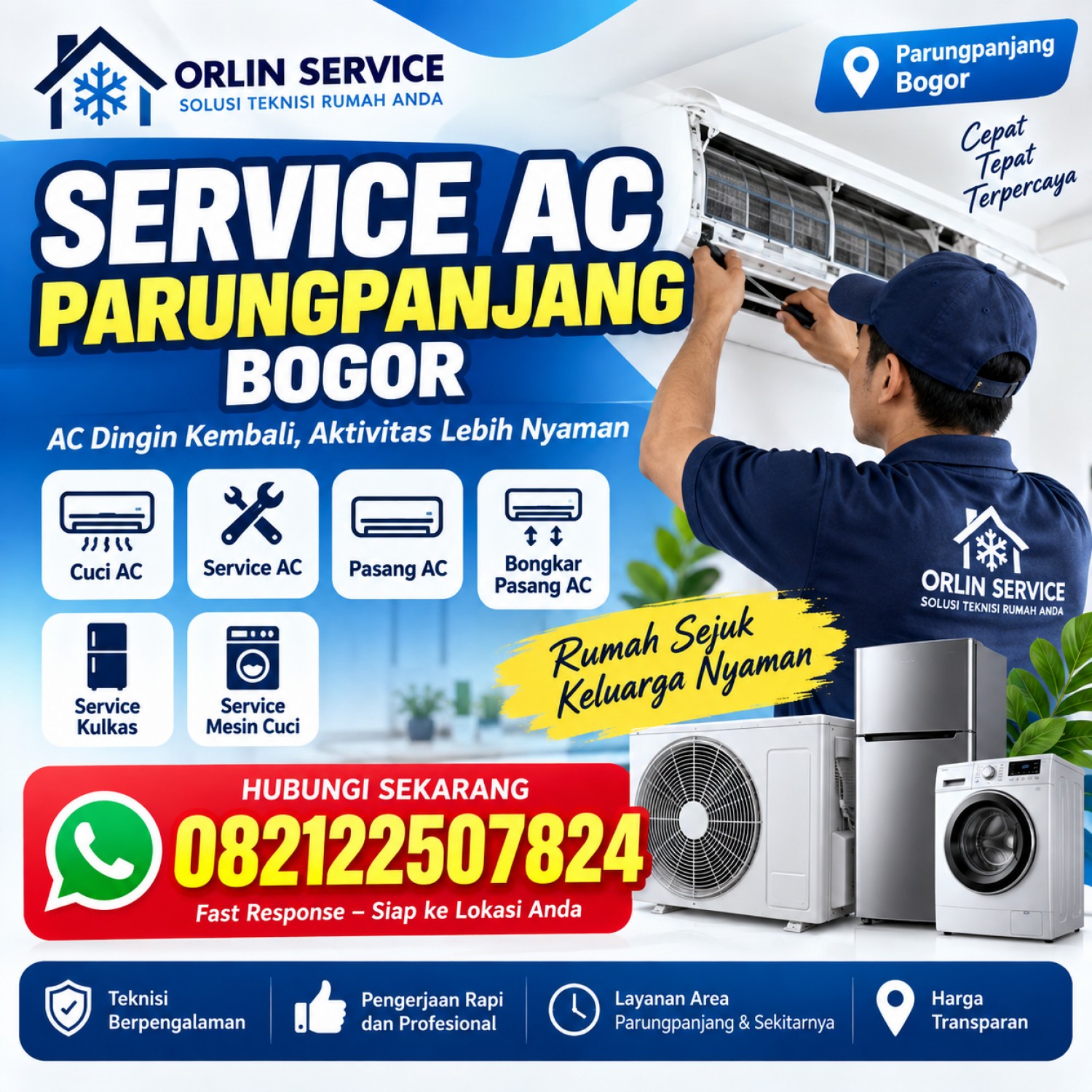 Service AC Parungpanjang Bogor
