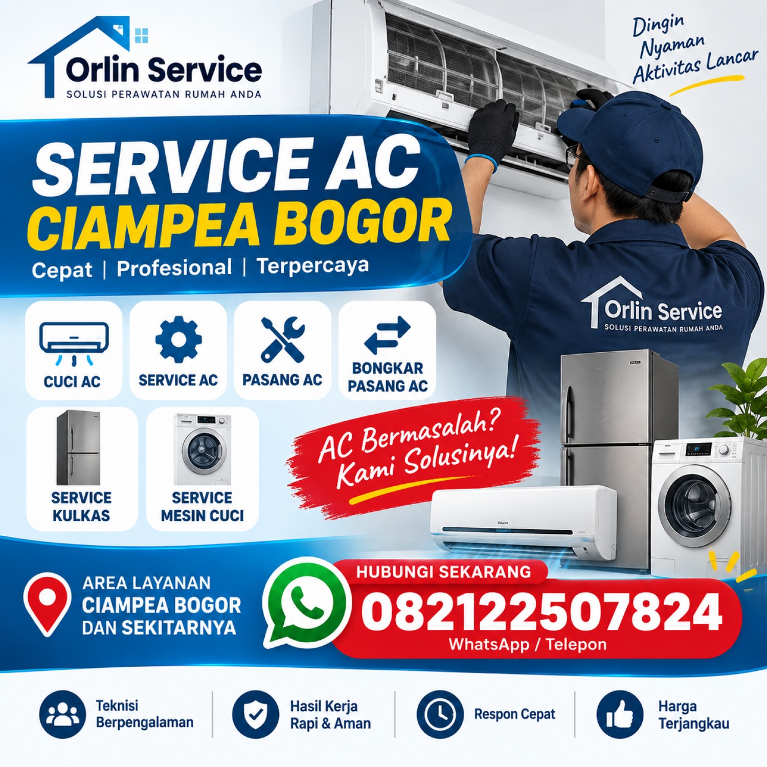 Service AC Ciampea Bogor