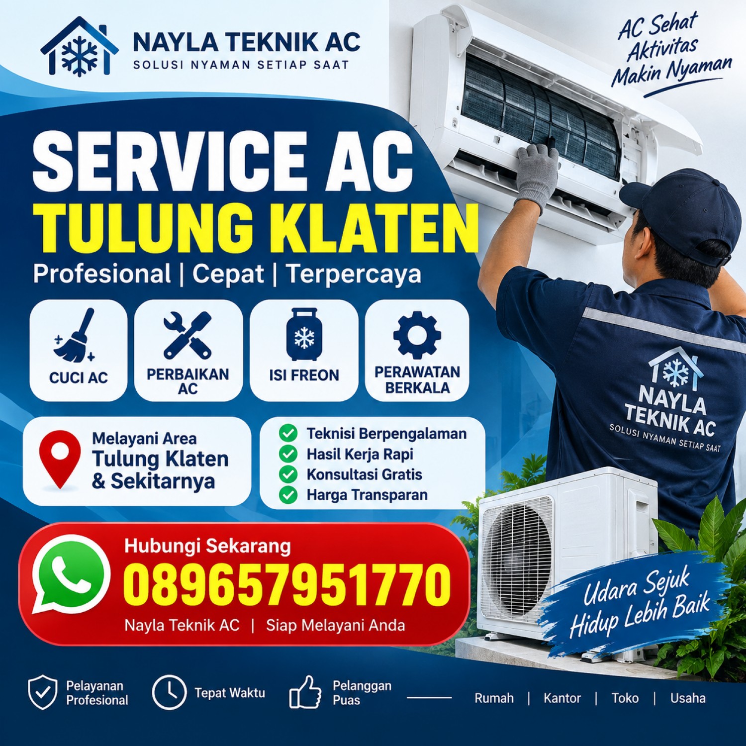 Service AC Tulung Klaten