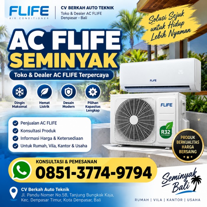 AC FLIFE Seminyak