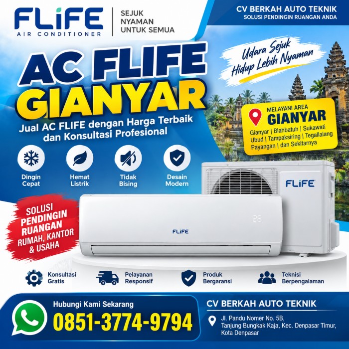 Jual AC FLIFE Gianyar