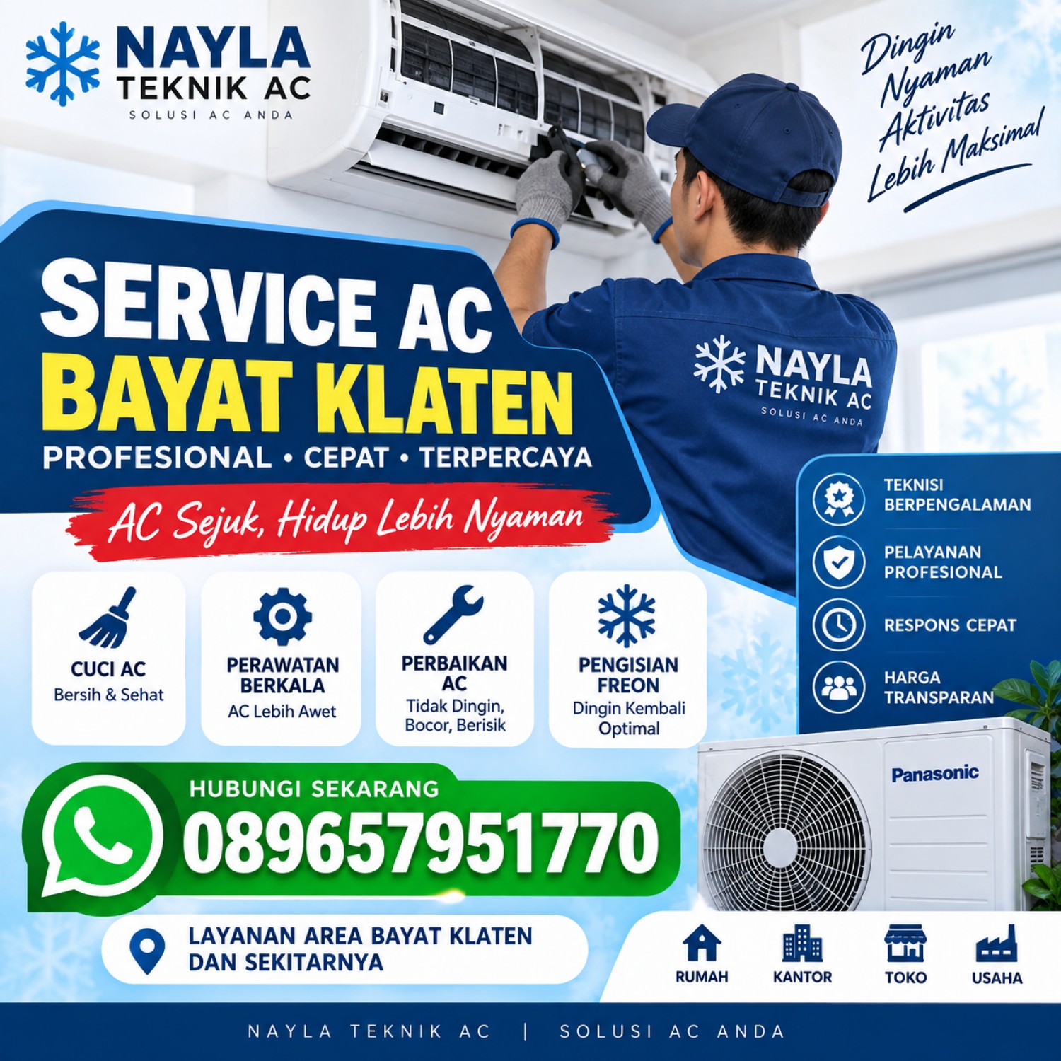 Service AC Bayat Klaten