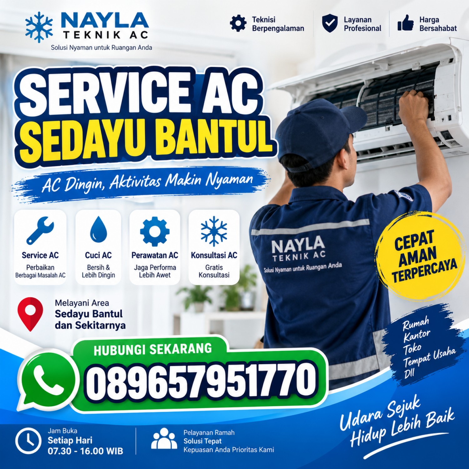 Service AC Sedayu Bantul