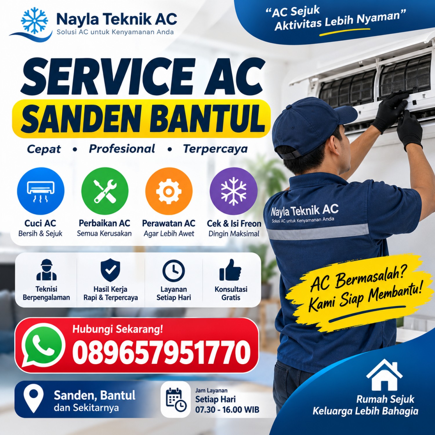 Service AC Sanden Bantul