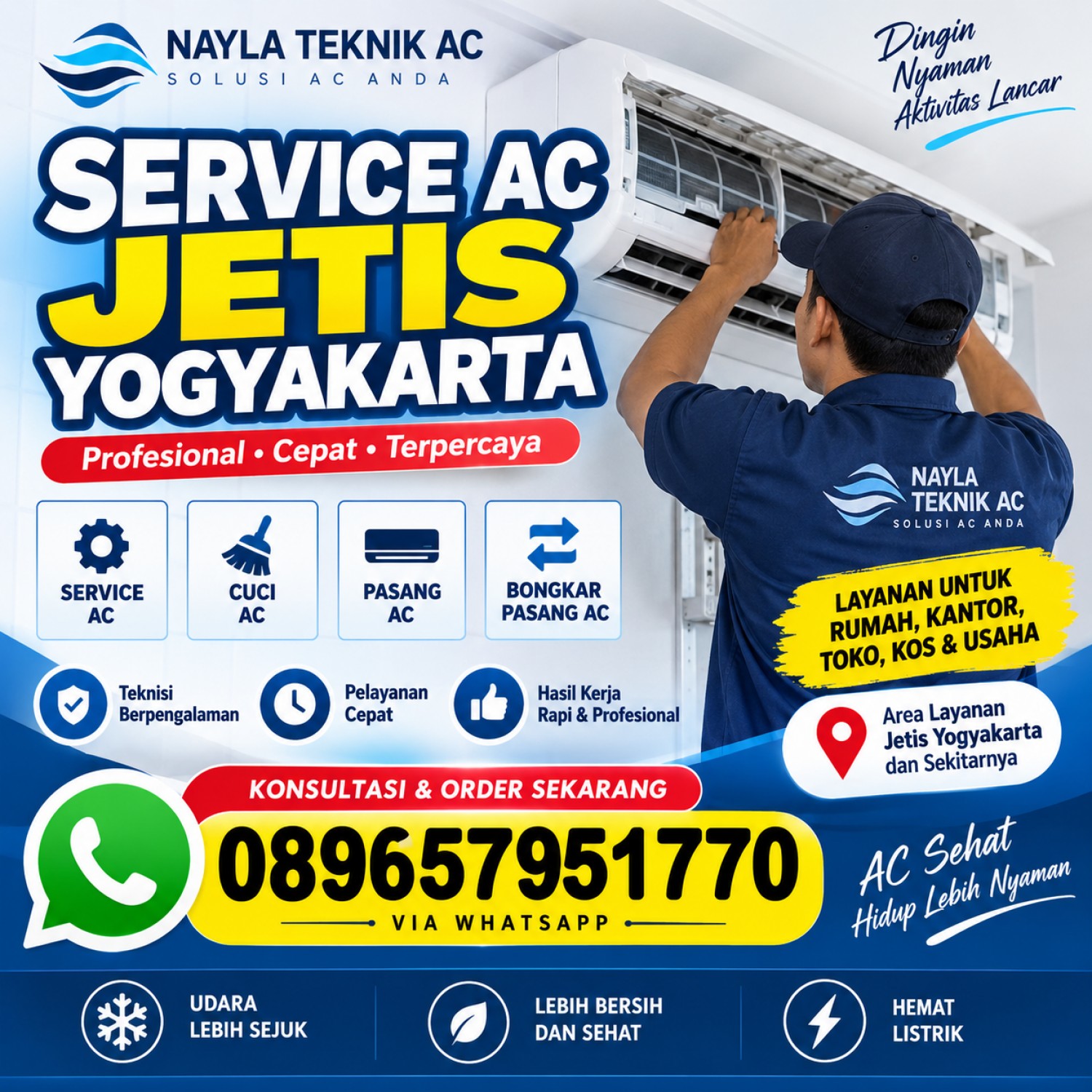 Service AC Jetis Yogyakarta
