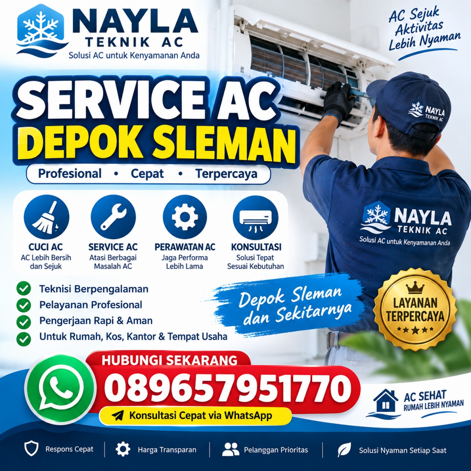 Service AC Depok Sleman