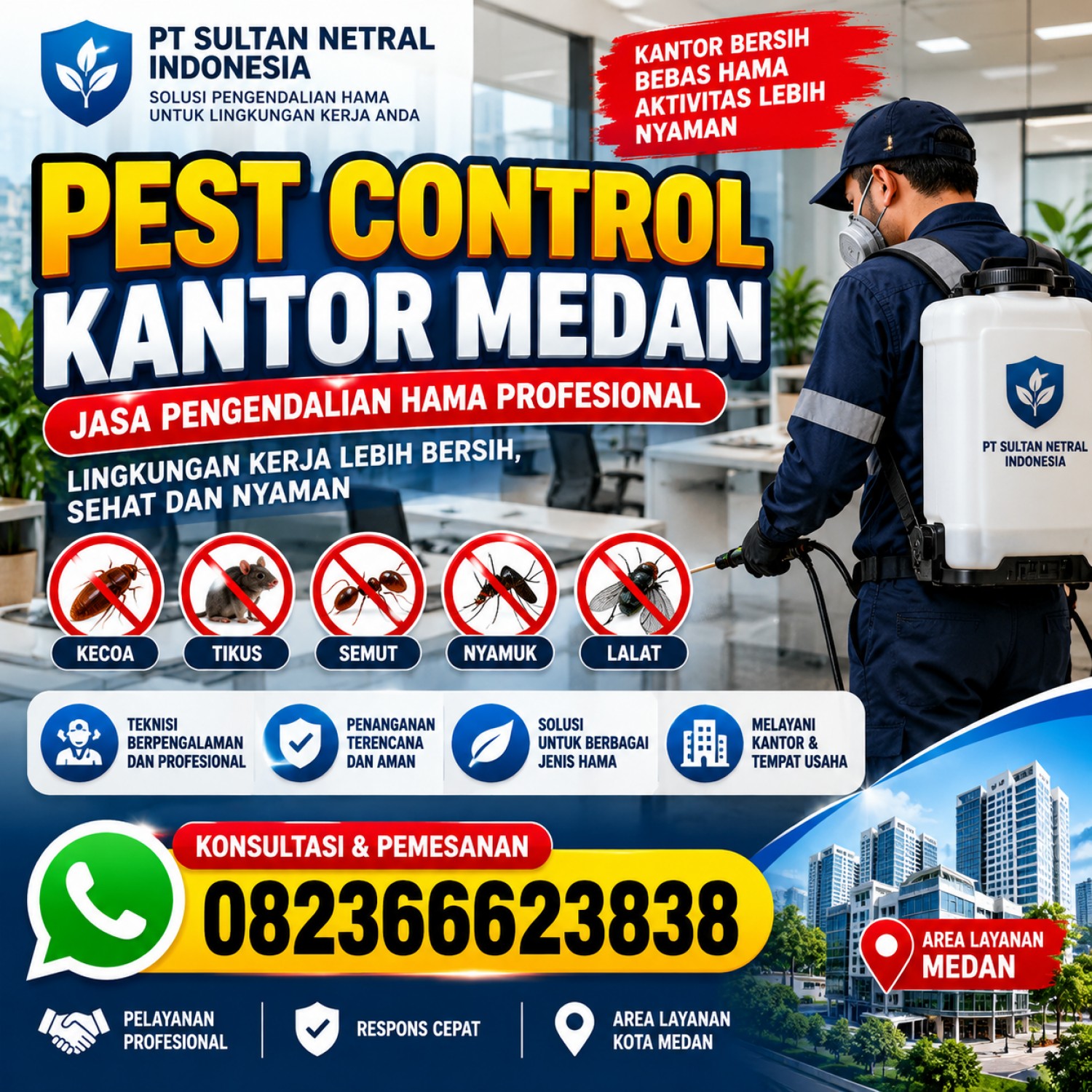 Pest Control Kantor Medan