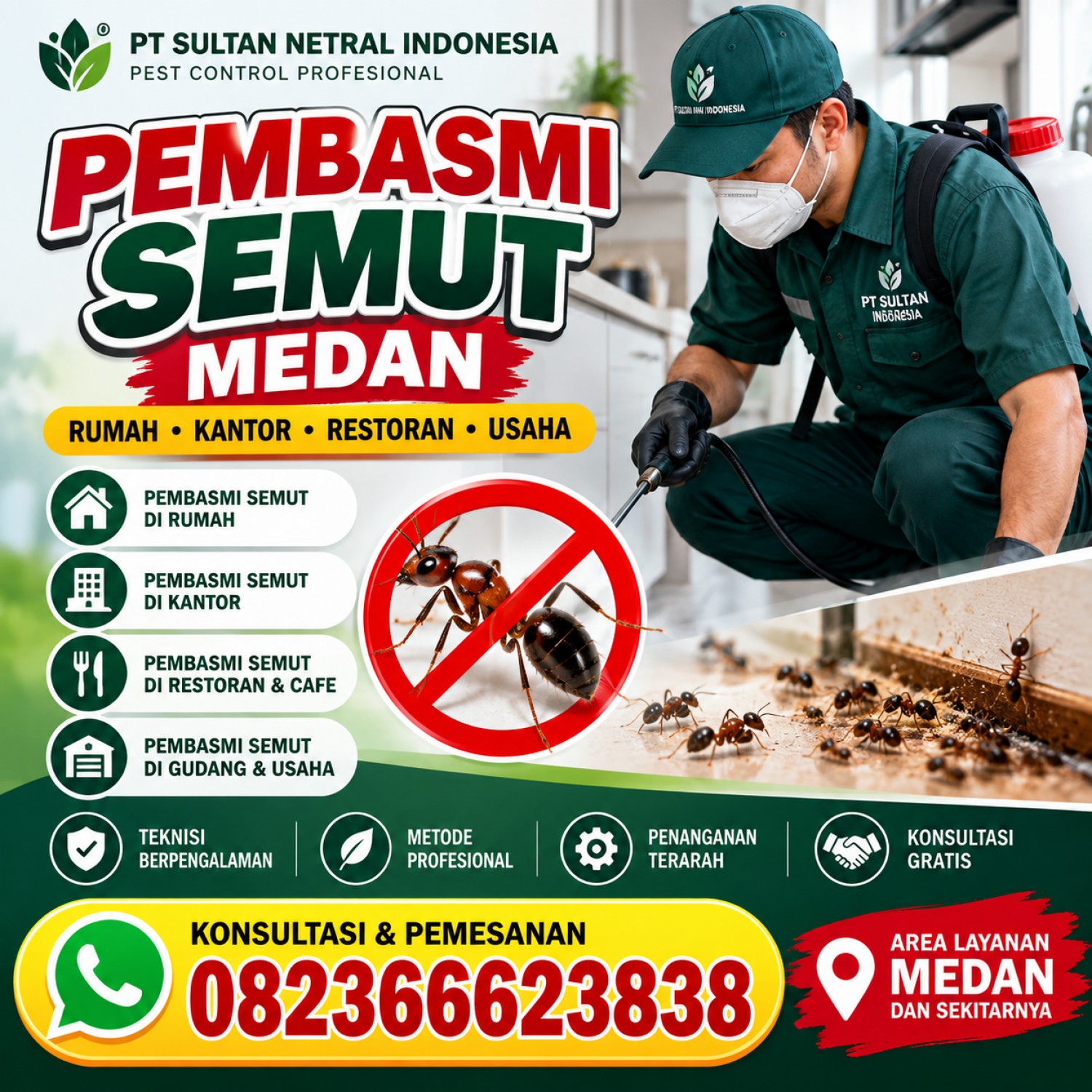 Pembasmi Semut Medan