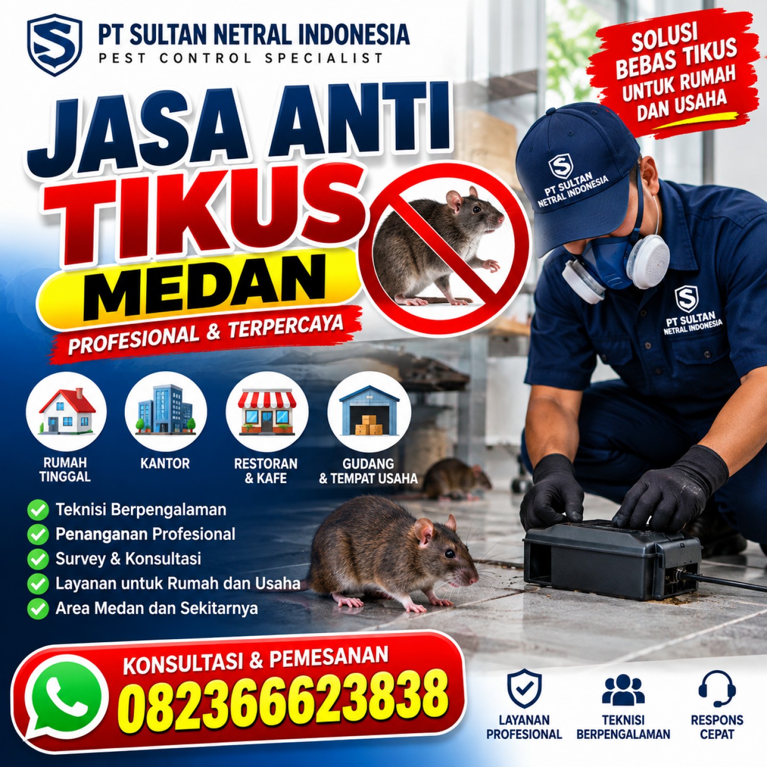 Jasa Anti Tikus Medan