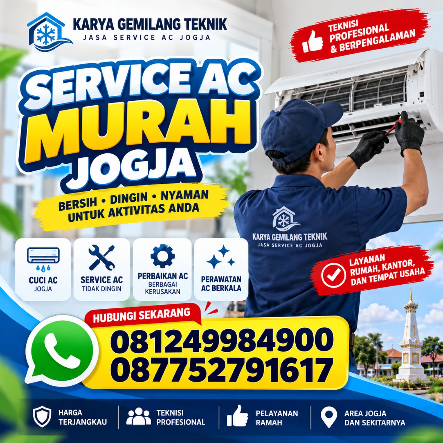 Service AC Murah Jogja
